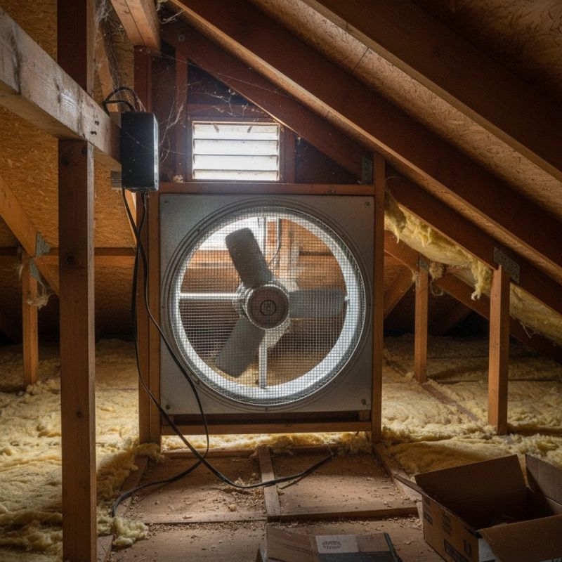 Attic Fan Replacement in Orem, UT