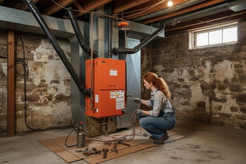 Attic Furnace Installation in Annapolis, MD