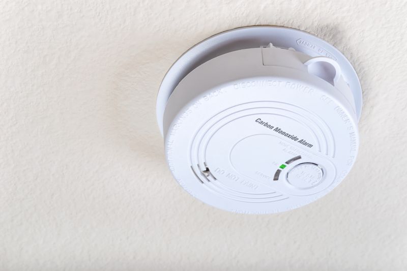CO Detector on Wall