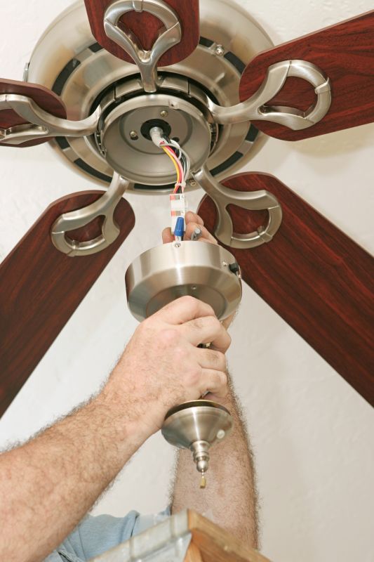 Gazebo Fan Installation in Kansas City, KS