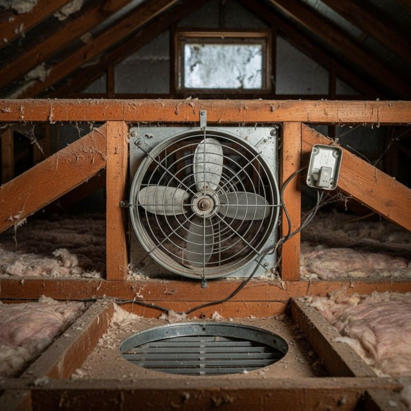 Solar Fan Installation in Prescott Valley, AZ